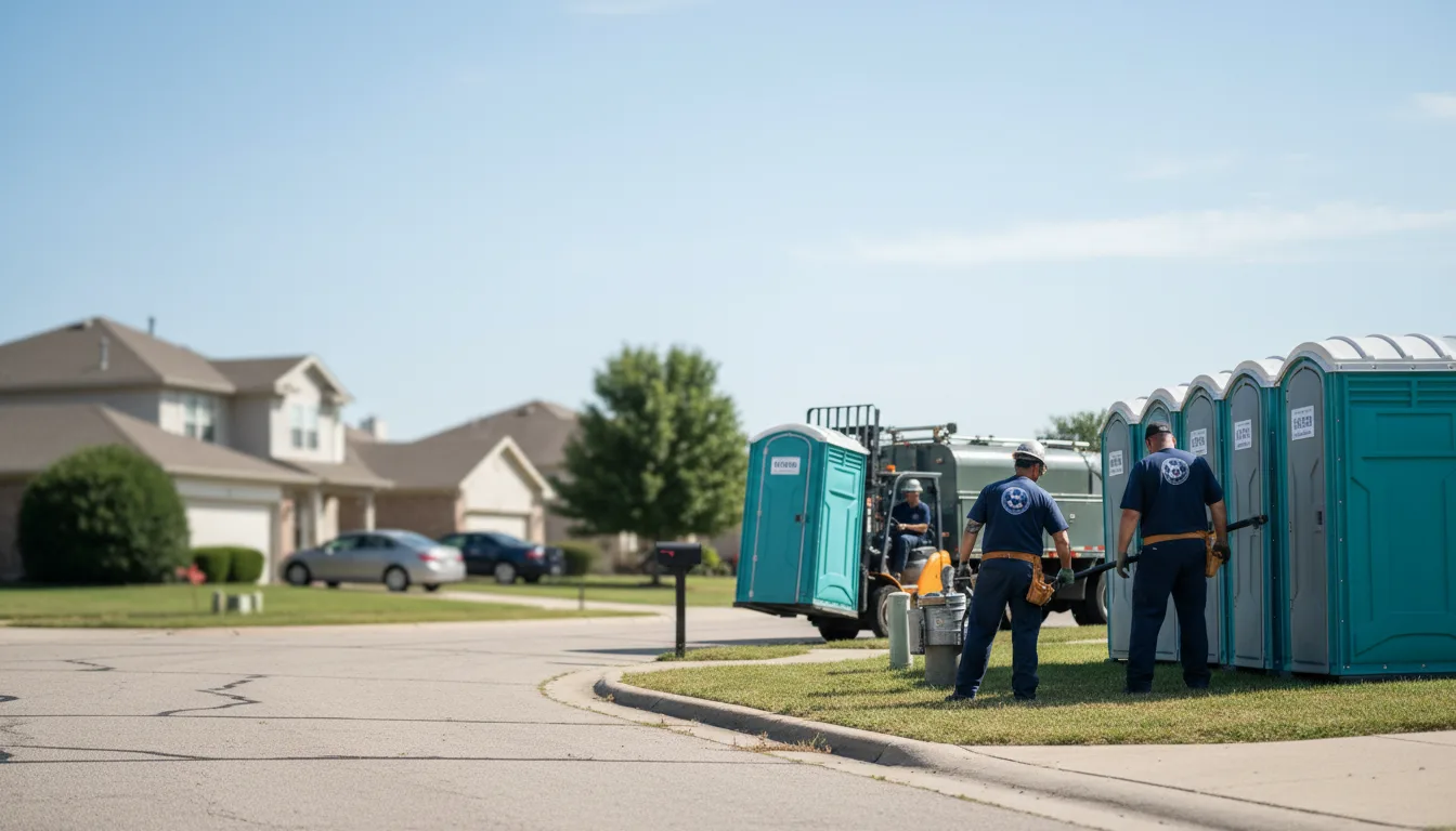 Porta Potty Rental in Fairview, OK near me